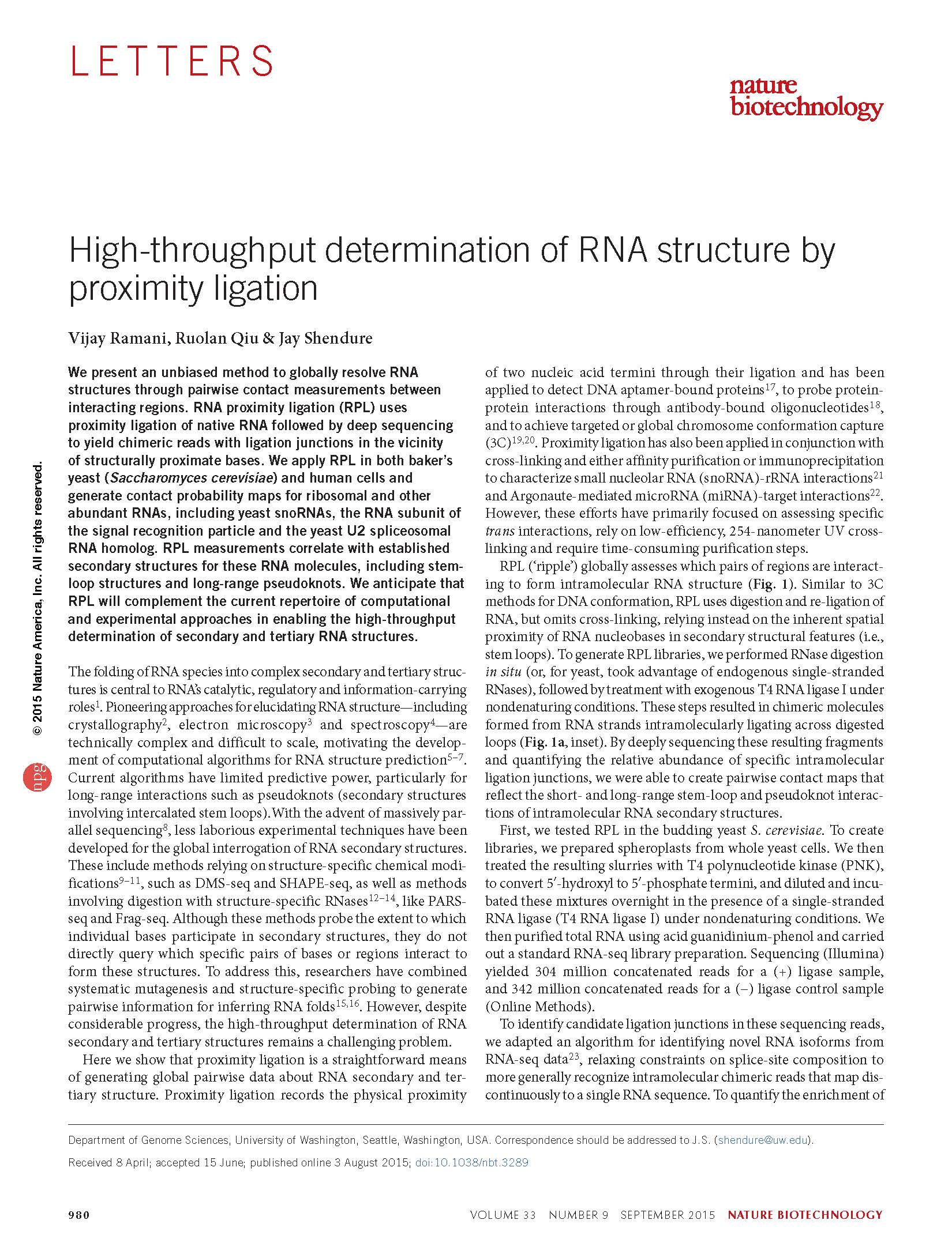 Biotechnology Research Paper